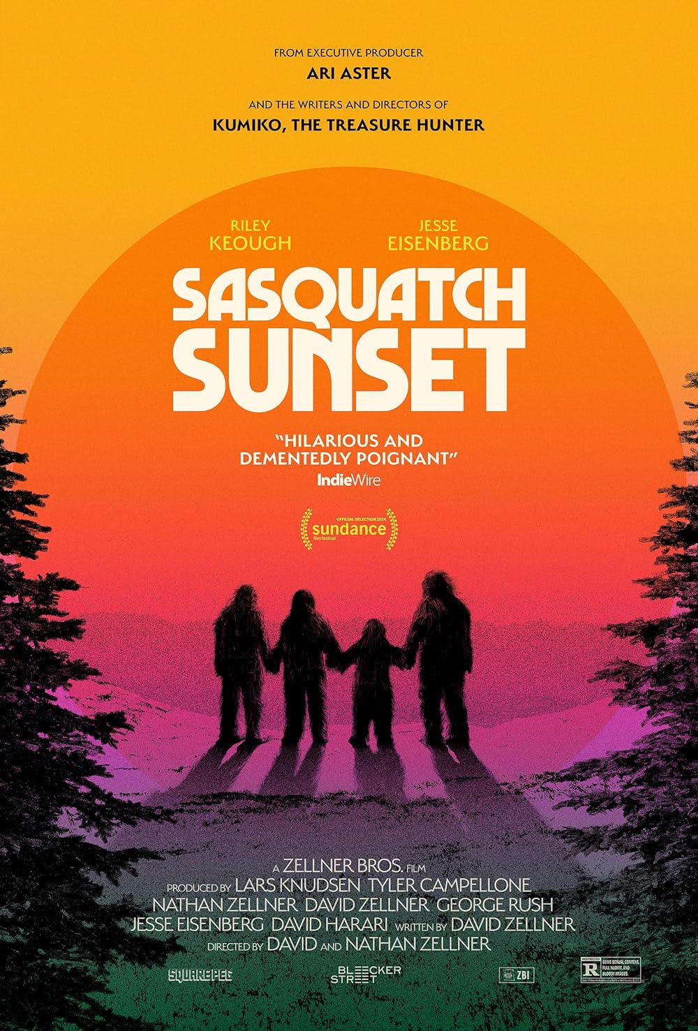 Sasquatch Sunset movie poster