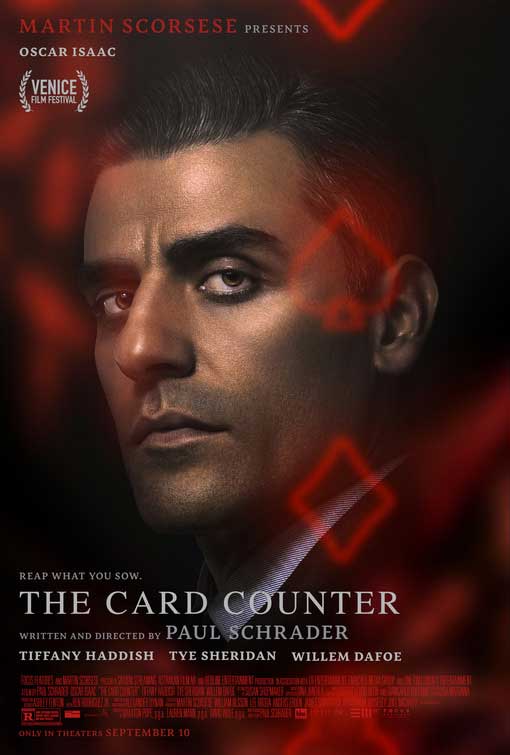 The Card Counter movie poster