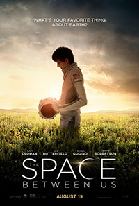 The Space Between Us movie poster